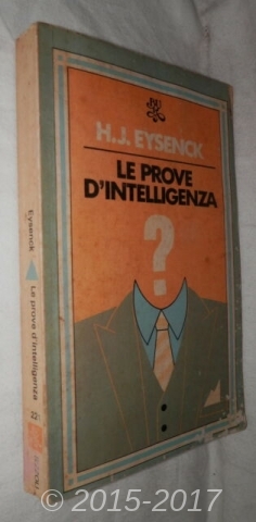 Copertina di Le prove d'intelligenza 
